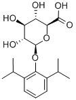 PROPOFOL GLUCURONIDE Structure