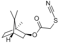 ISOBORNYL THIOCYANOACETATE Structure