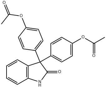 オキシフェニサチンアセタート 化学構造式