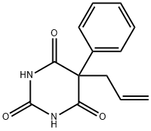 苯烯比妥,115-43-5,结构式