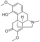 青藤碱,115-53-7,结构式