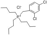 トリブチル[(2,4-ジクロロフェニル)メチル]ホスホニウム·クロリド 化学構造式