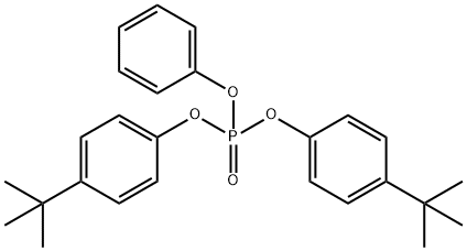 PHENYL DI-P-TERT-BUTYLPHENYL PHOSPHATE, 115-87-7, 结构式
