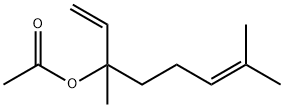 酢酸リナリル 化学構造式