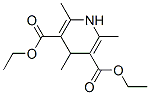 diethyl 1,4-dihydro-2,4,6-trimethyl-3,5-pyridinedicarboxylate Struktur
