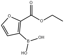 2-(ETHOXYCARBONYL)FURAN-3-BORONIC ACID, 1150114-62-7, 结构式