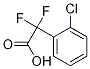 2-(2-クロロフェニル)-2,2-ジフルオロ酢酸 化学構造式