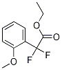 2,2-ジフルオロ-2-(2-メトキシフェニル)酢酸エチル 化学構造式