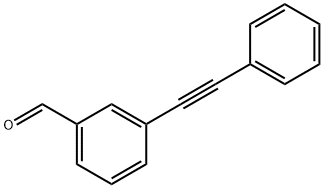 3-PHENYLETHYNYL-BENZALDEHYDE Struktur