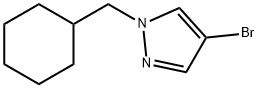 4-Bromo-1-(cyclohexylmethyl)pyrazole Structure