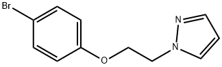 1-(2-(4-BROMOPHENOXY)ETHYL)PYRAZOLE, 1150271-30-9, 结构式