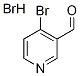 4-溴-3-吡啶甲醛溴酸盐,1150271-34-3,结构式