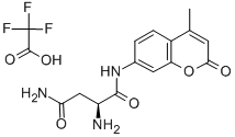 (S)-2-氨基-N1-(4-甲基-2-氧代-2H-色烯-7-基)琥珀酰胺2,2,2-三氟乙酸, 115047-90-0, 结构式