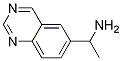 1-喹唑啉-6-基乙胺, 1150618-18-0, 结构式