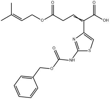 头孢布烯侧链 结构式