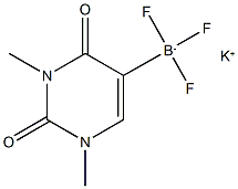 1,3-DIMETHYLURACIL-5-TRIFLUOROBORATE POTASSIUM SALT, 1150654-77-5, 结构式