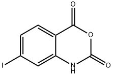 7-碘-2H-苯并[D][1,3]噁嗪-2,4(1H)-二酮, 115081-94-2, 结构式