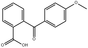 2-(4-METHOXY-BENZOYL)-BENZOIC ACID Structure