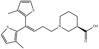 噻加宾,115103-54-3,结构式