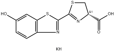 D-ルシフェリンカリウム 化学構造式
