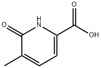 5-甲基-6-氧代-1,6-二氢吡啶-2-羧酸 结构式