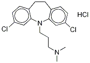 氯米帕明相关物质D, 115189-28-1, 结构式