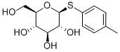 P-トリル 1-チオ-Β-D-グルコピラノシド 化学構造式