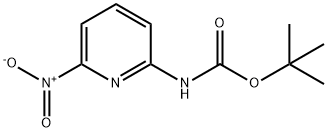 tert-Butyl (6-nitropyridin-2-yl)carbaMate Structure