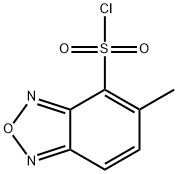 5-methyl-2,1,3-benzoxadiazole-4-sulfonyl chloride(SALTDATA: FREE) Struktur