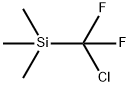 (氯二氟甲基)三甲基硅烷,115262-00-5,结构式