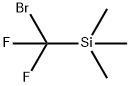 (ブロモジフルオロメチル)トリメチルシラン 化学構造式
