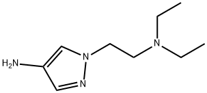 1-(2-二乙胺乙基)-1H-吡唑-4-胺, 1152841-43-4, 结构式