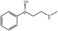 (R)-(+)-3-(N-METHYLAMINO)-1-PHENYL-1-PROPANOL Struktur