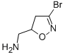 (3-BROMO-4,5-DIHYDRO-ISOXAZOL-5-YL)-METHYLAMINE Structure