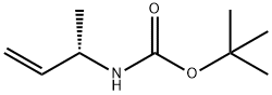 Carbamic acid, [(1S)-1-methyl-2-propenyl]-, 1,1-dimethylethyl ester (9CI) Struktur