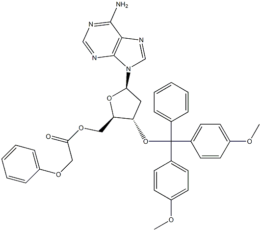PHEAC-DMT-DEOXYADENOSINE Structure