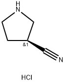 (S)-3-氰基吡咯烷盐酸盐, 1153950-49-2, 结构式