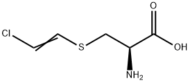 L-Alanine, 3-((2-chloroethenyl)thio)- Struktur