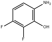 6-アミノ-2,3-ジフルオロフェノール 化学構造式