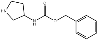 吡咯烷-3-氨基甲酸苄酯, 115551-46-7, 结构式