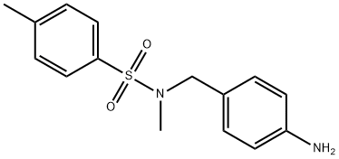 N-(4-氨基苄基)-N,4-二甲苯磺酰胺, 115562-53-3, 结构式