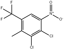 2,3-Dichloro-6-trifluoromethyl-4-nitrotoluene Structure
