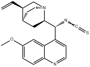 (9R)- 9-isothiocyanato-6'-Methoxy-Cinchonan Structure