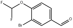 3-溴-4-(二氟甲氧基)苯甲醛, 1155878-02-6, 结构式
