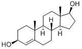 4-Androstenediol 化学構造式