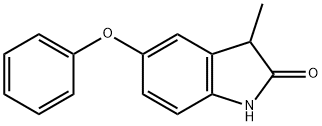 5-PHENOXY-3-METHYLINDOLINE-2-ONE Structure