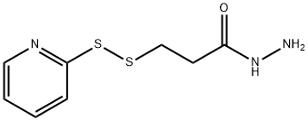S-(2-thiopyridyl)mercaptopropionohydrazide Structure
