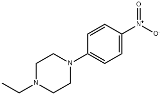 1-乙基-4-(4-硝基苯基)哌嗪, 115619-00-6, 结构式