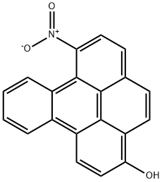 1-Nitrobenzo(e)pyren-6-ol Struktur