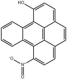8-Hydroxy-1-nitrobenzo(e)pyrene Structure